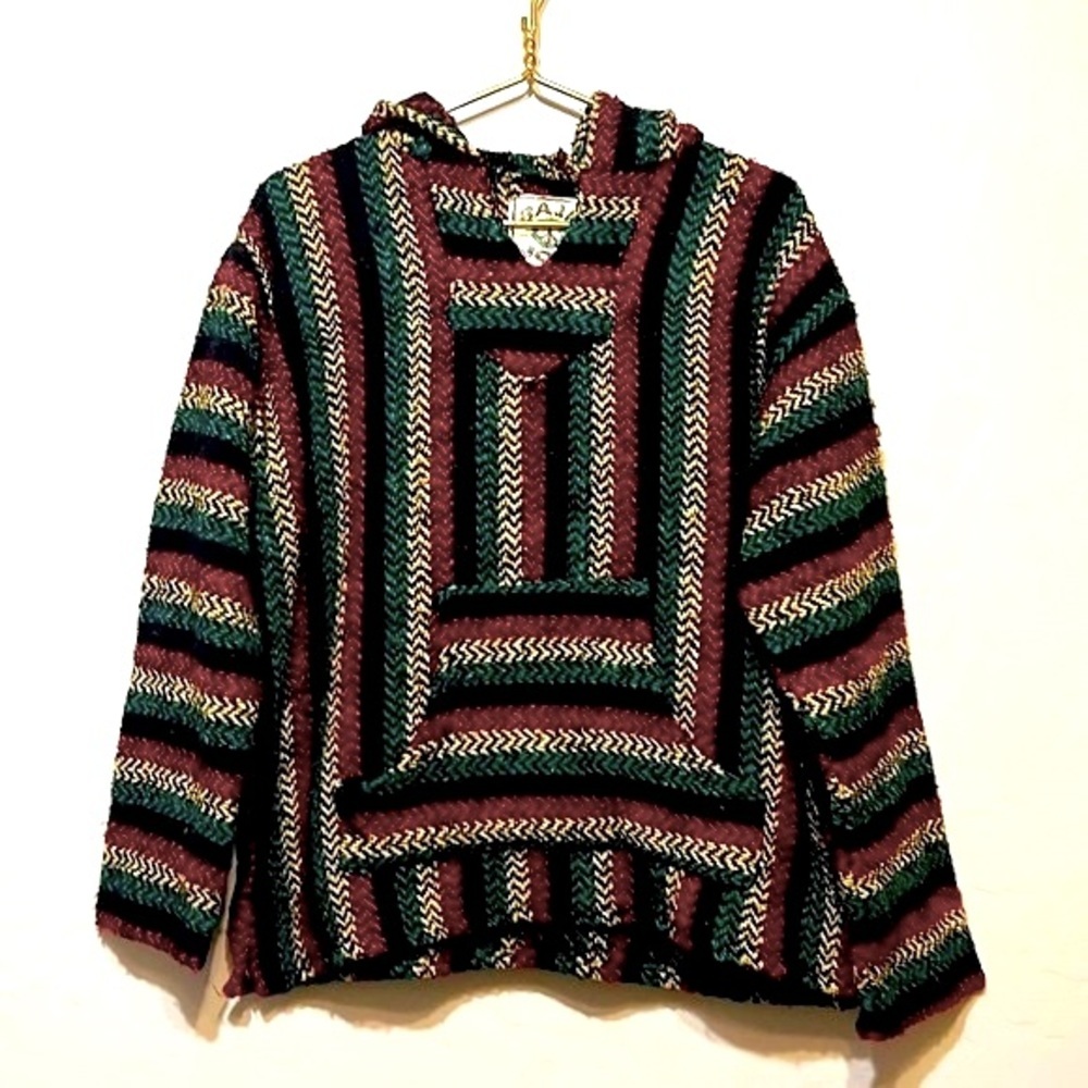 Baja Joe Mexican Poncho Hoodie